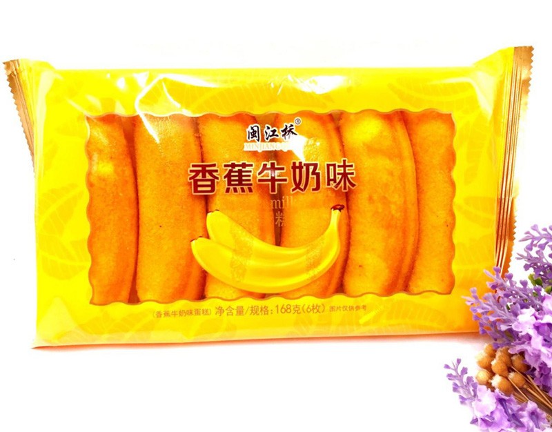 闽江桥-香蕉牛奶味蛋糕