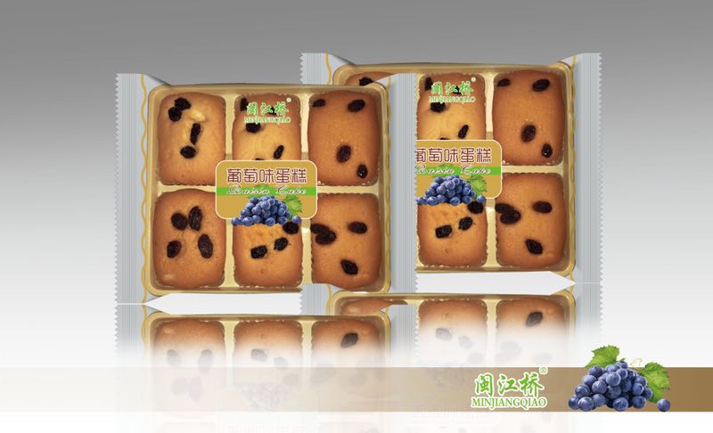 闽江桥-葡萄味蛋糕